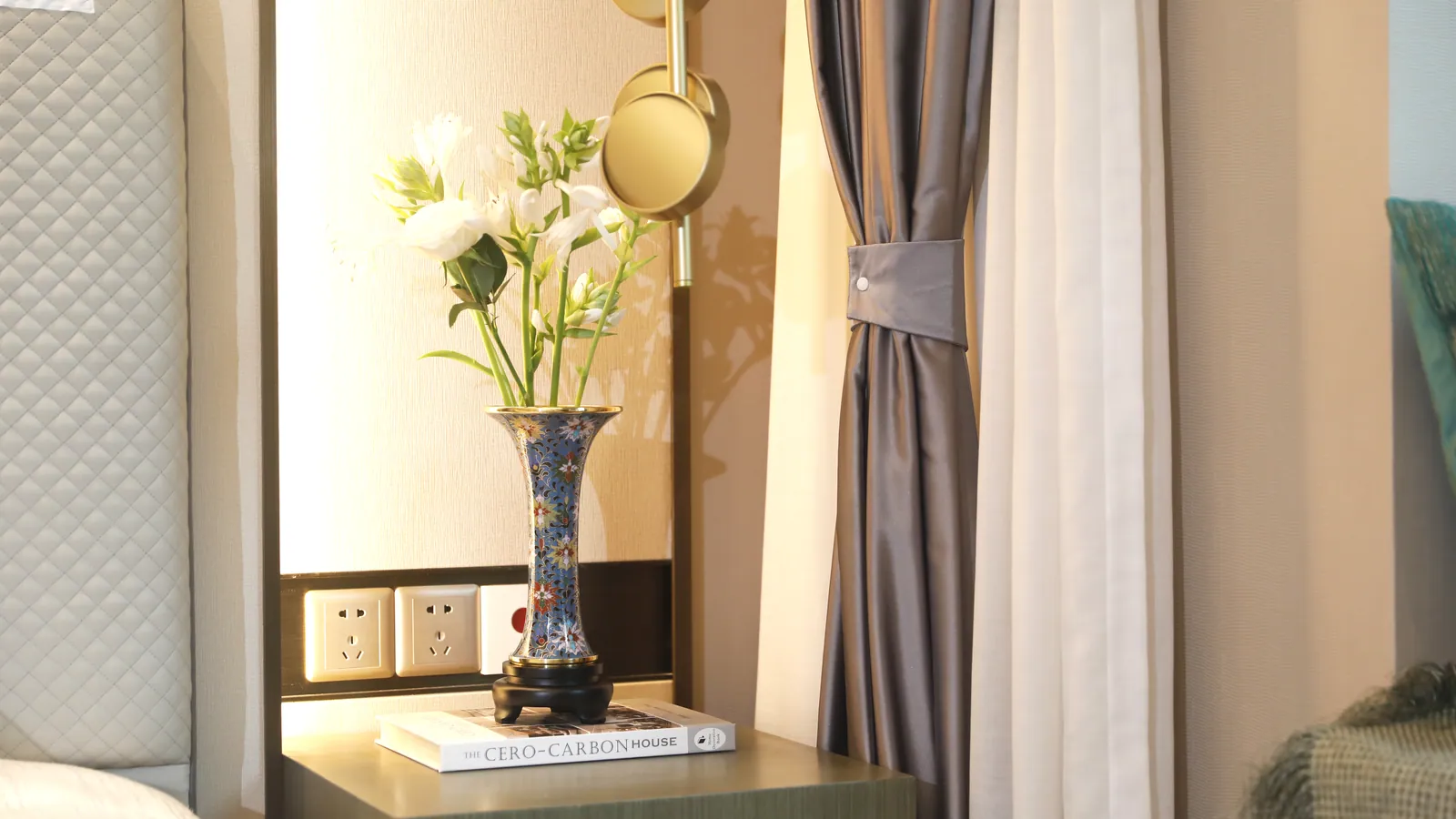Lotus Scroll Gu Vase